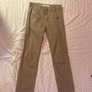 Khaki jeans